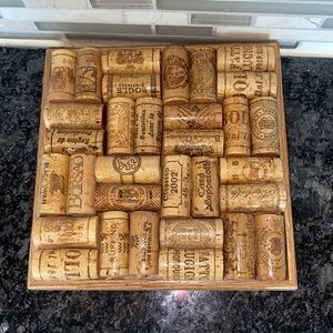 Cork board for pots or decoration